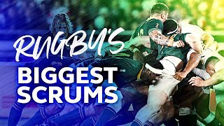 Rugby's Biggest Scrums 💪 South Africa, Georgia, Italy & More