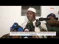 president adama barrow returns home from upcountry campaign