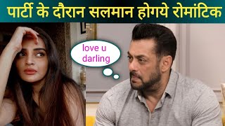 Salman khan romantic in a party with this girl pics gone viral
