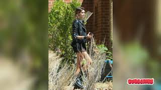 Kaia Gerber Caught By Paparazzi While Shooting