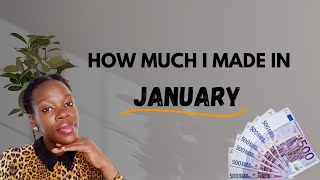 See how much I made this January advertising on YOUTUBE