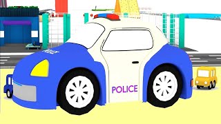 POLICE PRECINCT!  - Cartoon Cars - Cartoons for Kids