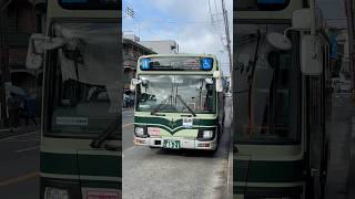 206系統に中型車両が入ってた‼️ #京都市バス