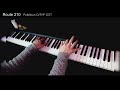 pokémon d p p ost route 210 【piano cover】