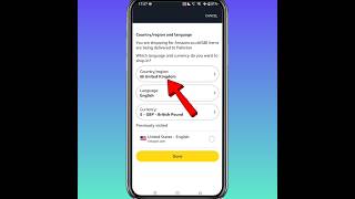 How To Change Country in Amazon App || Amazon Country Change