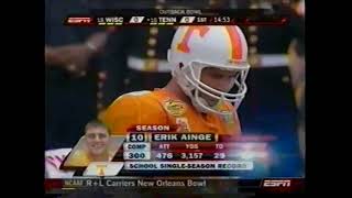 2008 - Outback Bowl  - #16 Tennessee vs #18 Wisconsin