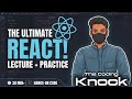 React Project: Code a Classic School Site Homepage From Scratch (30 Min+ Practice)
