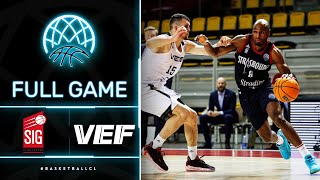 SIG Strasbourg v VEF Riga - Full Game | Basketball Champions League 2020/21