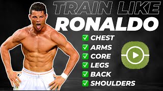 TRAINING LIKE CRISTIANO RONALDO | Full Workout/Strength Routine