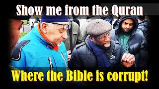 Is the Bible Corrupt? Orlando Demands Quranic Proof