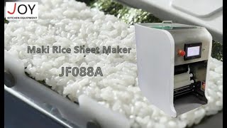 Commercial Sushi Maki Maker JOY JF088A Nori Roll Machine Rice Mat Rice Sheet Maker US$7500 For Sale