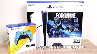 New PS5 Slim Fortnite Bundle Unboxing! New Year Deal