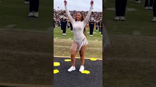 Chlöe Bailey Performs With NCAT Goleden Delight & Blue & Gold Marching Machine @ 2022 GHOE