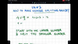 003 - Vedic Mathematics - Making Number splitting easier