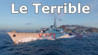 World of WarShips Le Terrible - 6 Kills 161K Damage