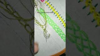 Unique hand embroidery 🌻 #embroidery #stitchcraft #trending #youtubeshorts #shortvideo #shorts