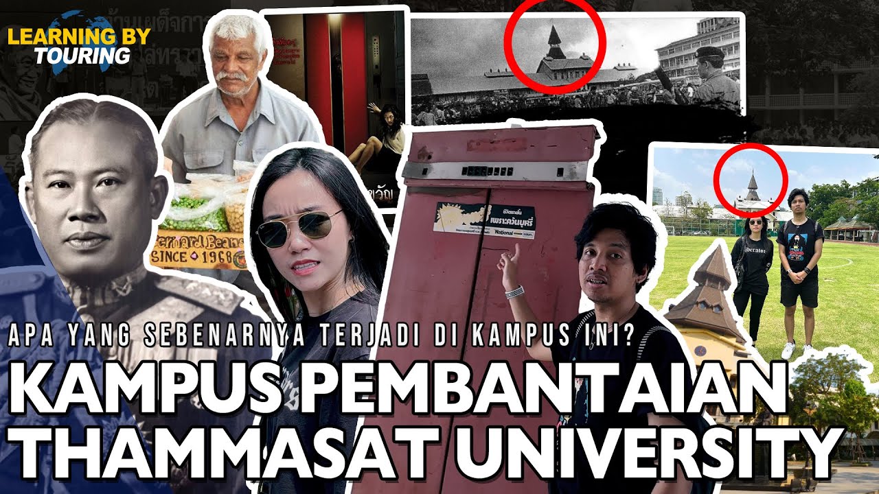 MERINDING! Ke Kampus PEMBANTAIAN MAHASISWA Thailand! Thammasat ...