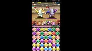 2015 08 8 チャレンジダンジョン 第18回 lv8 7×6マス 覚醒ホルス×覚醒ホルス