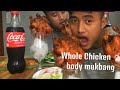 whole chicken body mukbang Challenge/  punishment for the losser /Hitler Naga 😋😋😋