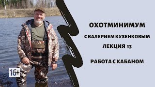 Охотминимум. Лекция 13. Охота на кабана