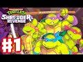 Teenage Mutant Ninja Turtles: Shredder's Revenge - Gameplay Walkthrough Part 1 - FULL GAME!