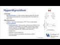 Thyroid and Parathyroid Disorders and Anesthesia - Dr. Schell