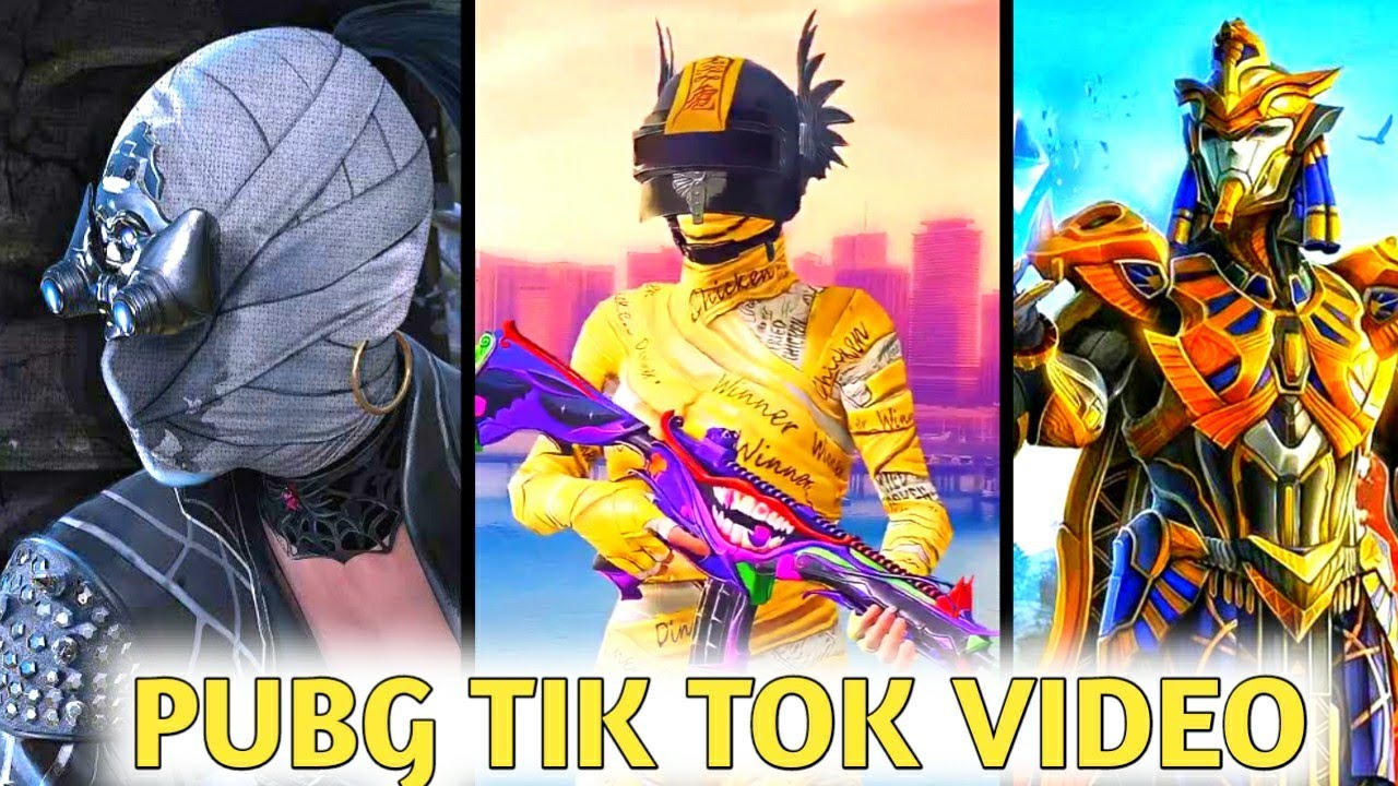 PUBG Tik Tok VIDEO || PUBG Attitude Tiktok || BGMI || Part 373 || Shi ...