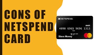 What are the cons of a Netspend card?