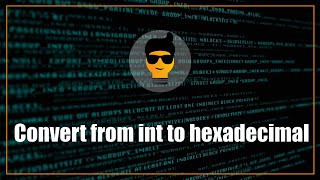 Convert from integer to hexadecimal| JavaScript (LeetCode)