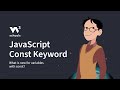 JavaScript - const Keyword - W3Schools.com