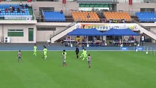 20190731 제1회 고성dmz 유소년 축구대회 준결승 전반1(스킬스톰 vs 금천축구센터)