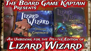 Lizard Wizard Deluxe Edition Unboxing