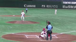 北田 智郎（3年・正智深谷）149キロ計測　一死二塁プロ注目 東門 寿哉（4年・日本文理大付）意表つくバントも失敗【大学野球選手権 日本文理大 対 中部学院大2023年6月5日】