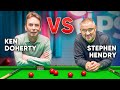 Ken Doherty VS Stephen Hendry In A High Stakes Money Match!