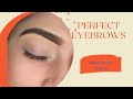 //perfect eyebrow// ||eyebrow shaping tutorial|| for beginners