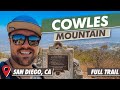 Cowles Mountain Trail | Full Hike | San Diego, CA | 4K