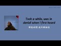 中英歌詞｜tate mcrae you broke me first lyrics