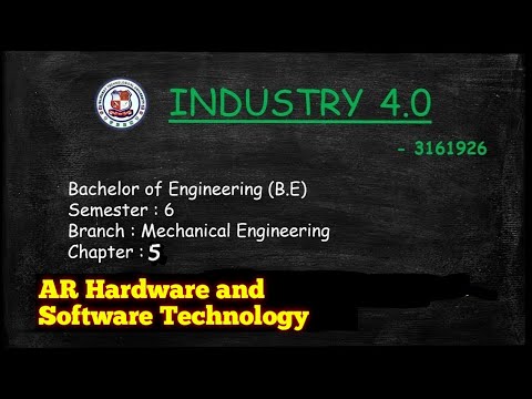 L – 21: AR hardware and software technology