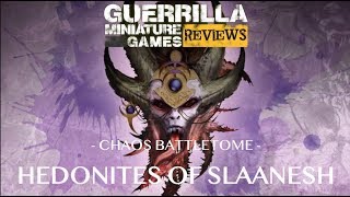 GMG REVIEWS - NEW Chaos Battletome: Hedonites of Slaanesh