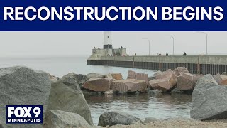 Duluth tourist attraction begins $3 million shoreline construction project