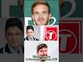 Guess the most subscribers Mr Beast vs T-Series vs PewDiePie Trending Quiz#shorts