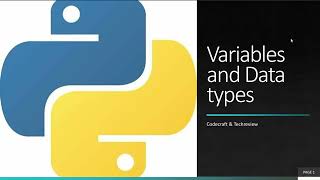 Ep 3 Python Variables | Data Types | Operators | Practice Questions