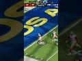 Christian McCaffrey with an unstoppable 23 yard TD #madden #nfl #49ers #christianmccaffrey #shorts