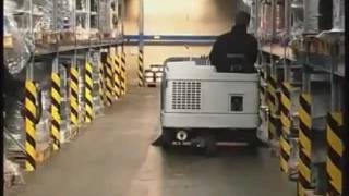 PowerVac Nilfisk Alto SR1601 Sweeper.wmv