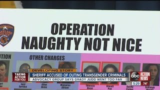 LGBT adocoates: Sheriff Judd outed trans women