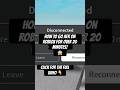 HOW TO GO AFK ON ROBLOX FOR OVER 20 MINUTES! *Without Getting Kicked* #roblox #shorts