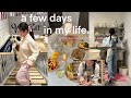 a few days in my life 🎀 | pilates princess, making pottery, working from home & matcha dates 🍵