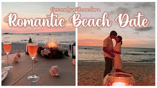 Romantic Beach Date GRWM/ Epic beach date