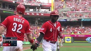 SF@CIN: Phillips lifts a solo shot just over the wall