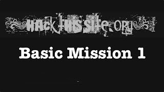 ICanHasHacked : Site tutorial - HackThisSite: Basic mission 1